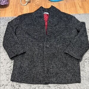 Women's Black Wool Blend Jacket